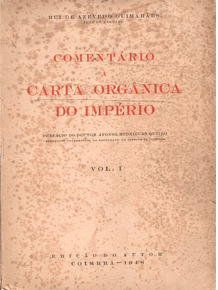 Comentário à carta orgânica do Império