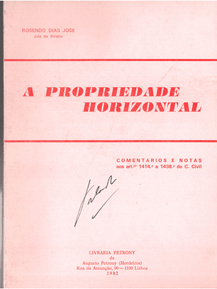 A propriedade horizontal