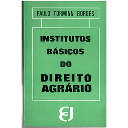 Institutos básicos do direito Agrário