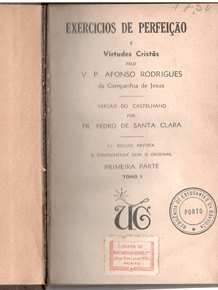 Exercícios de perfeição e virtudes cristãs