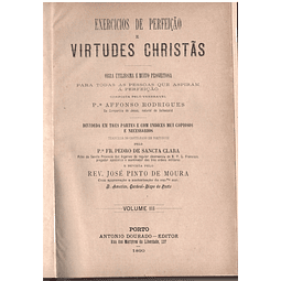 Exercícios de perfeição E virtudes cristãs Volume 3