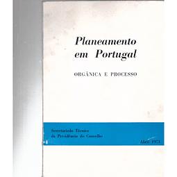 Planeamento em Portugal orgânica e processo