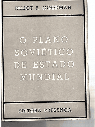 O plano soviético de estado mundial
