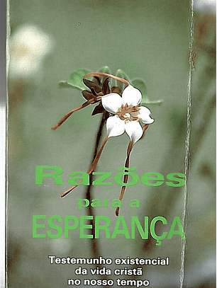 Razões para a esperança