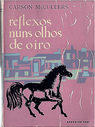 Reflexo nuns olhos de oiro