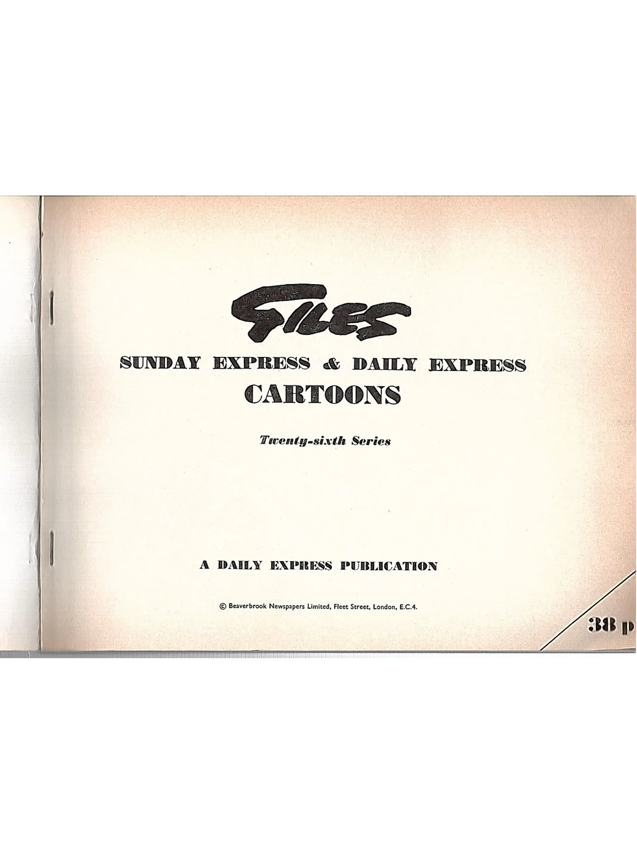 Sunday express & Daily express cartoons II (Banda desenhada) 1