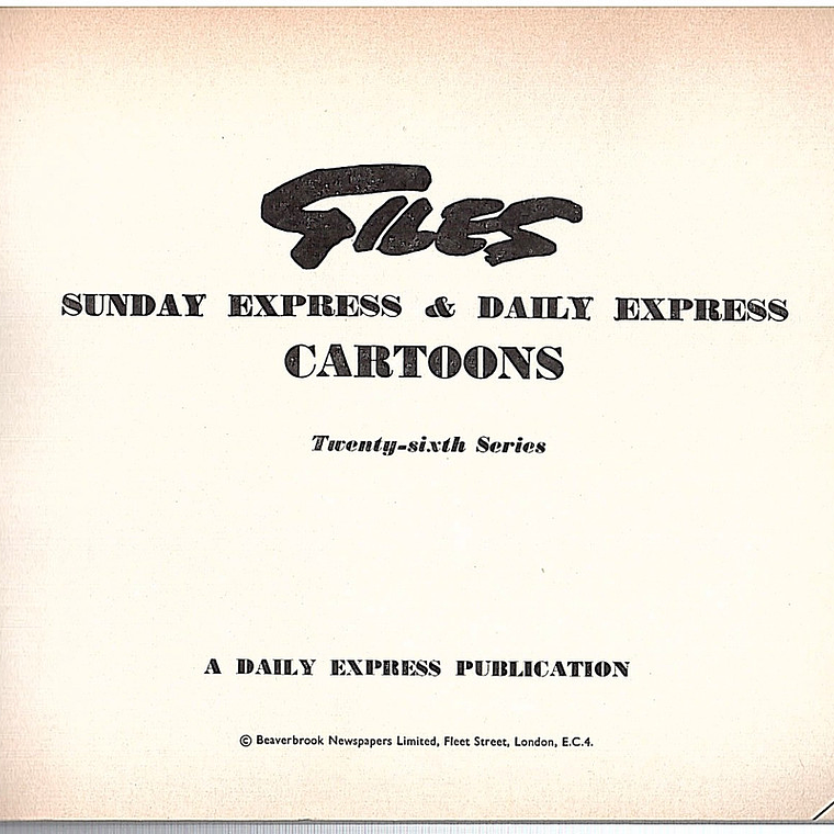 Sunday express & Daily express cartoons II (Banda desenhada) 1