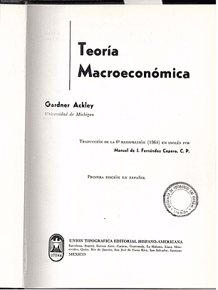 Teoria macroeconomica