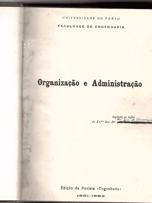 Organização e administração