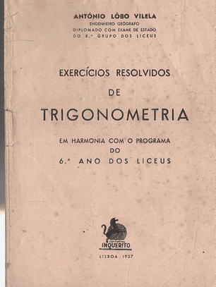 Exercícios resolvidos de trigonometria