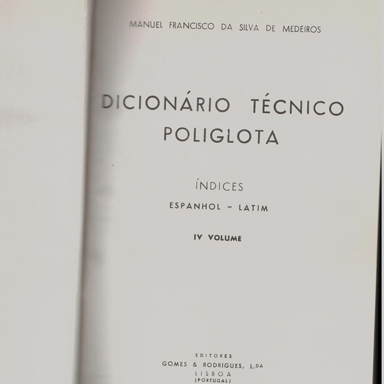 Dicionário técnico poliglota 2