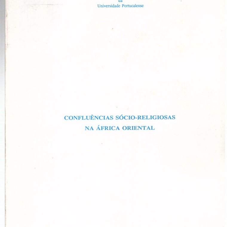 Confluências sócio religiosas na África oriental 1
