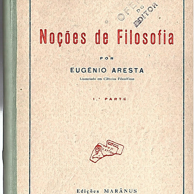Noções de filosofia - 1a parte 1