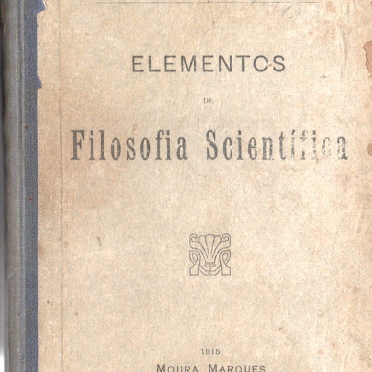 Elementos de filosofia científica 1