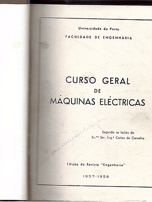 Curso geral de máquinas elétricas