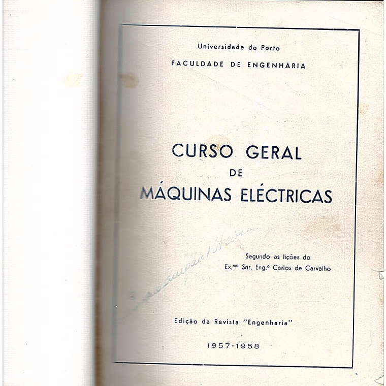 Curso geral de máquinas elétricas 1