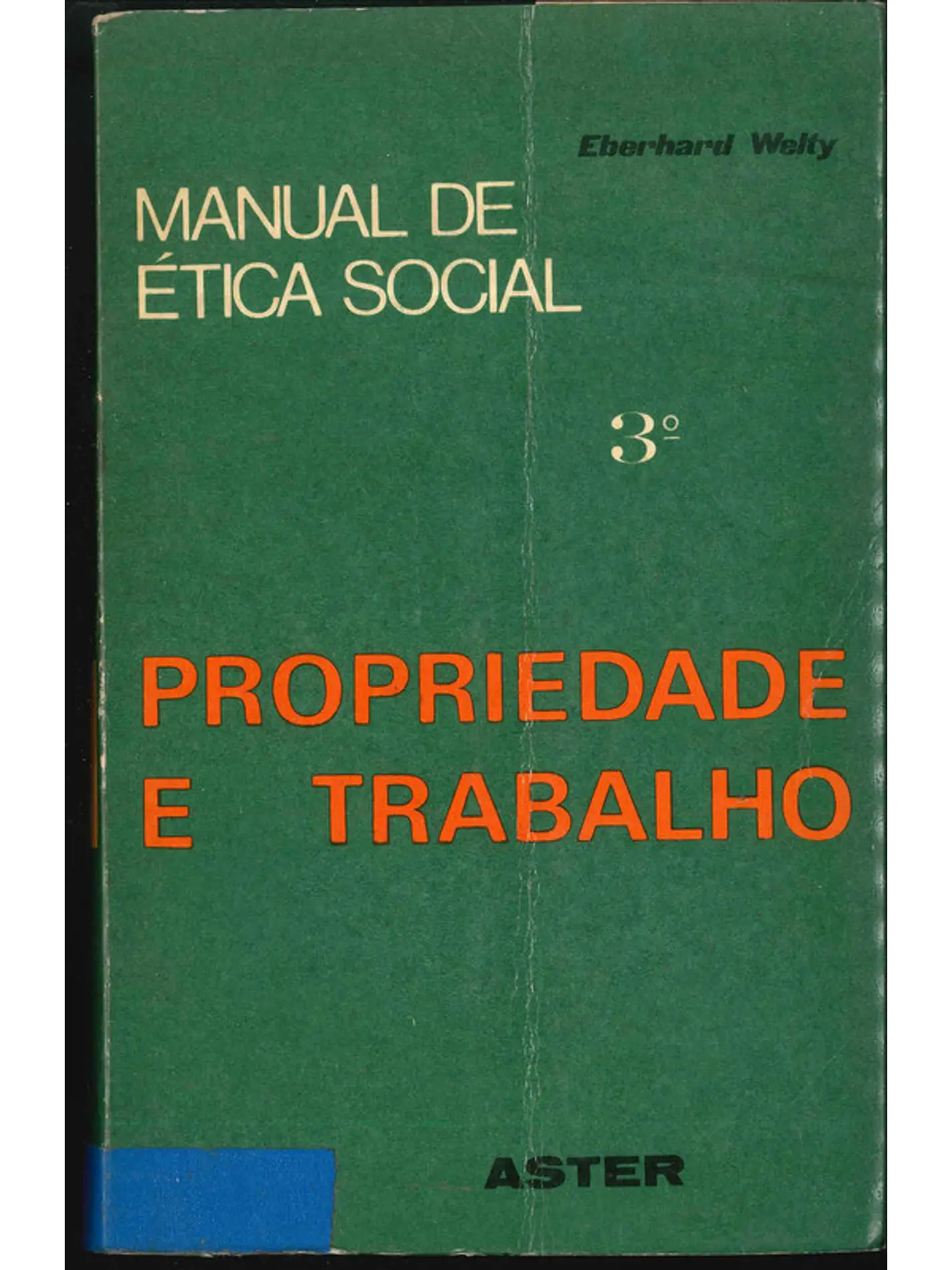 Propriedade e trabalho - Manual de ética social 1