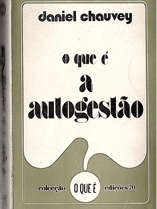 O que é a autogestão