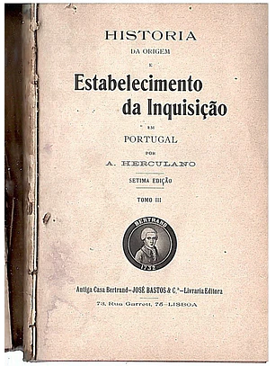 História da origem e estabelecimento da inquisição em Portugal (vol 3)