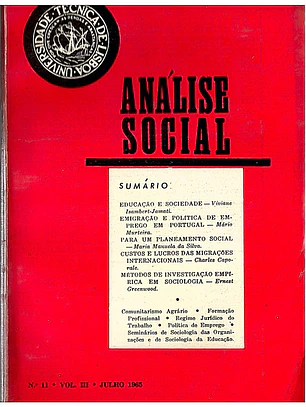 Análise social n 11