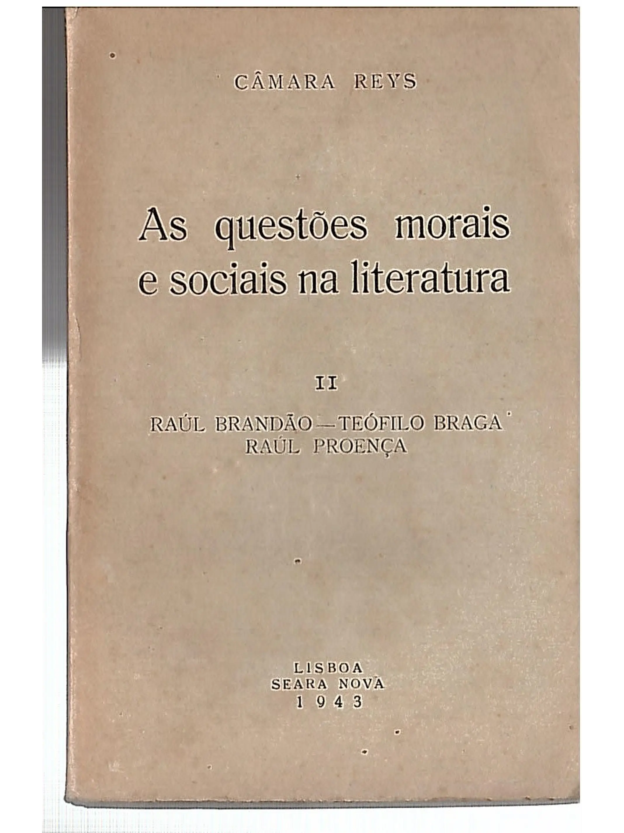 As questões Morais e sociais na literatura 1