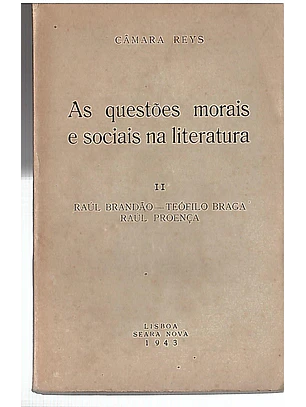 As questões Morais e sociais na literatura