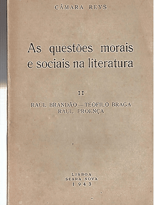 AS QUESTÕES MORAIS E SOCIAIS NA LITERATURA