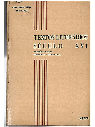 Textos literários século XVI
