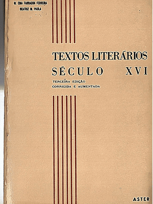 Textos literários século XVI