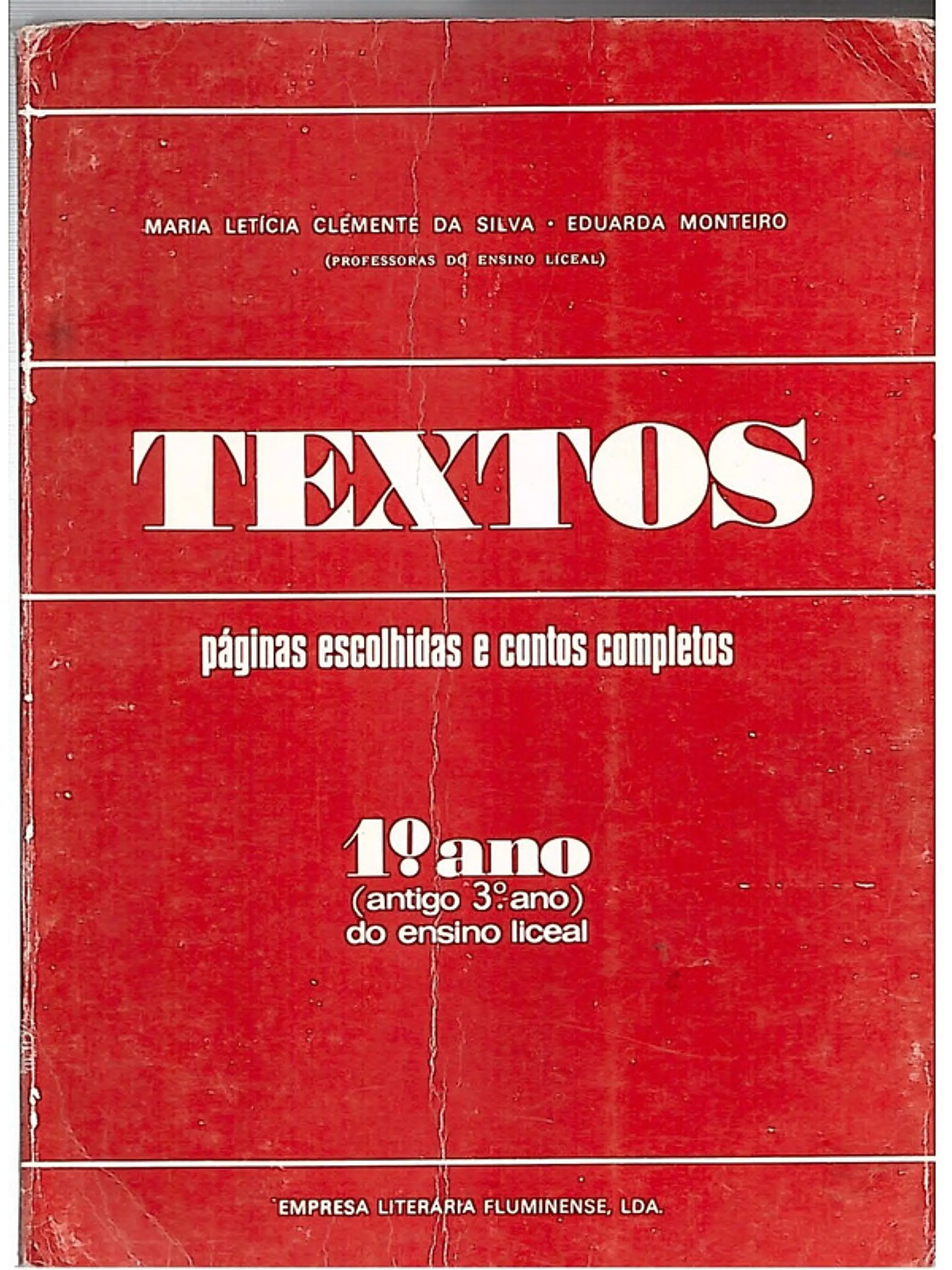 Textos páginas escolhidas e contos completos 1° ano 1