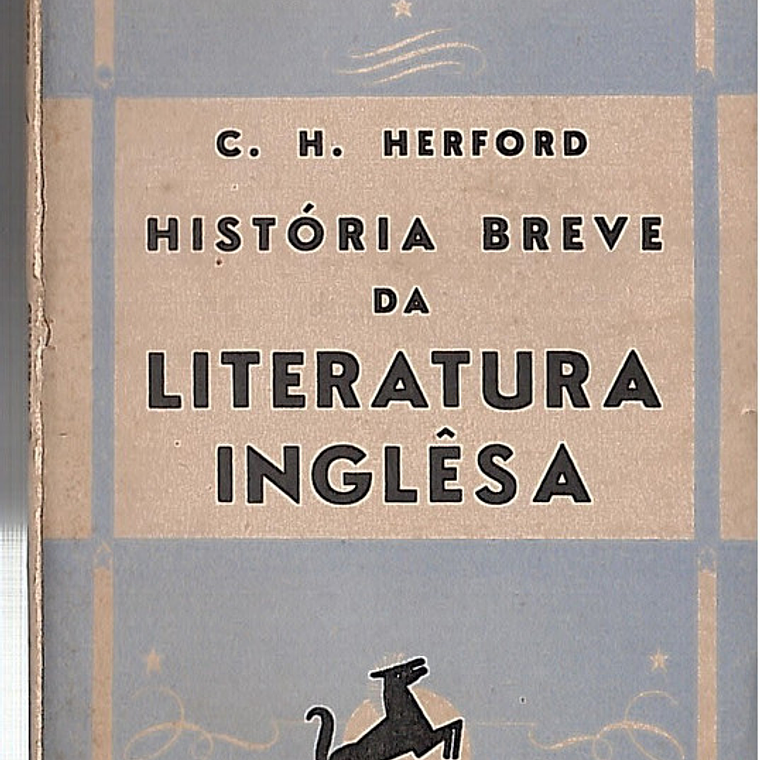História breve da literatura inglesa 1