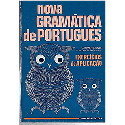 Nova gramática de português - Exercícios de aplicação