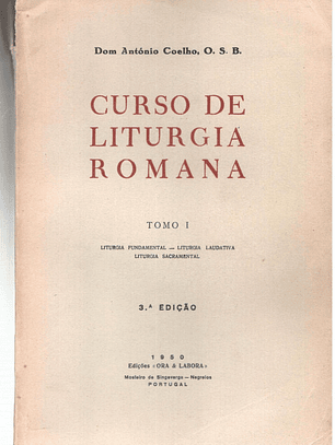 Curso de liturgia romana I