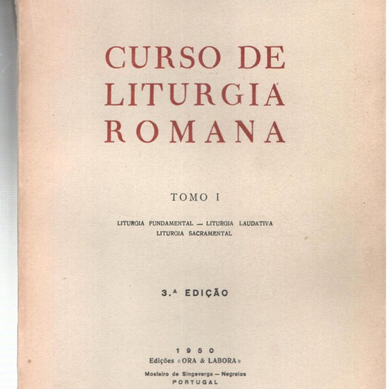 Curso de liturgia romana I 1