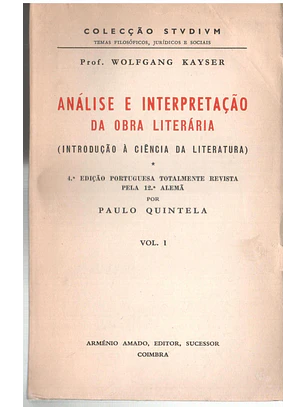 Análise de interpretação literária I