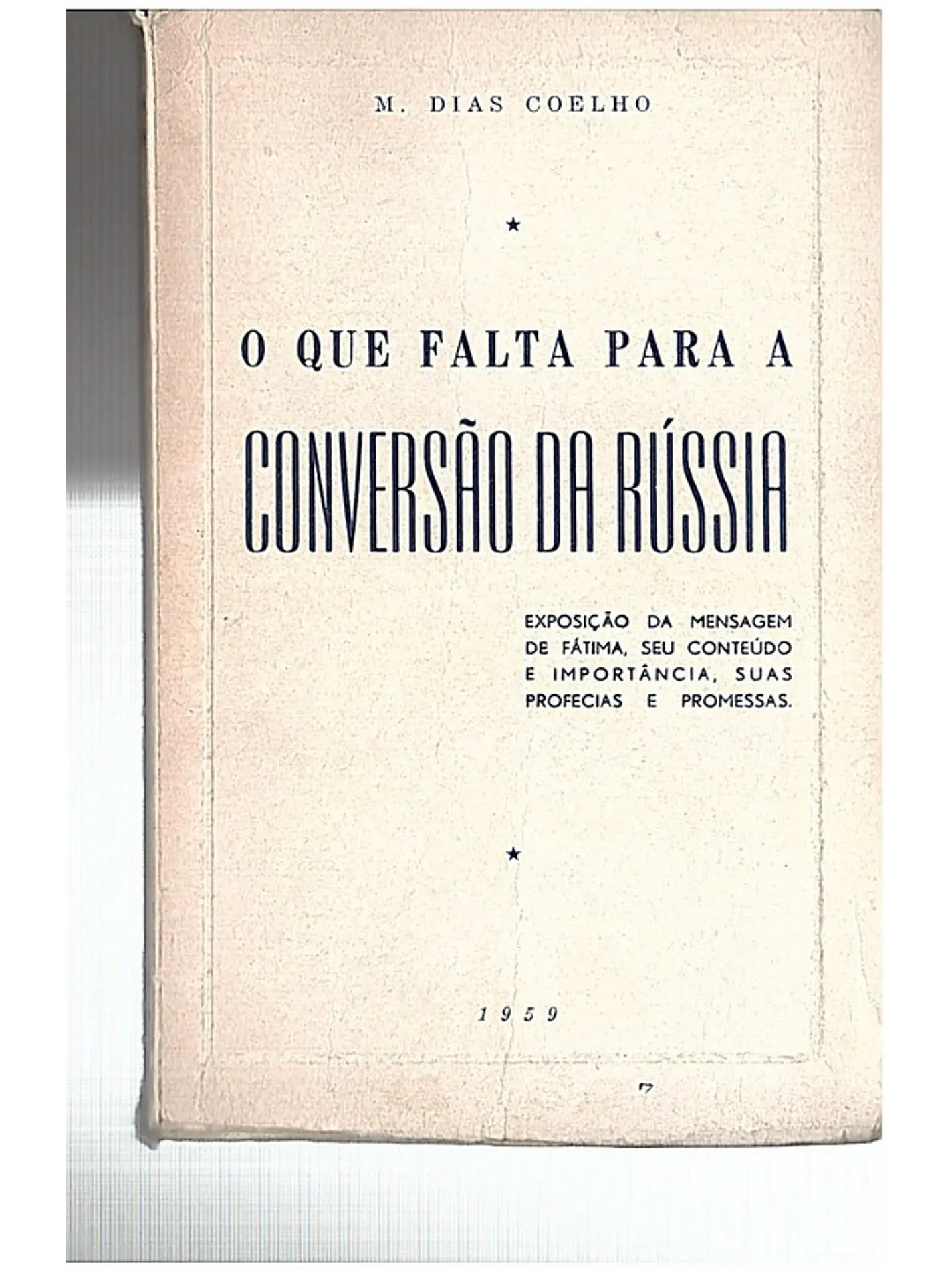 O que falta para a conversão da Rússia 1