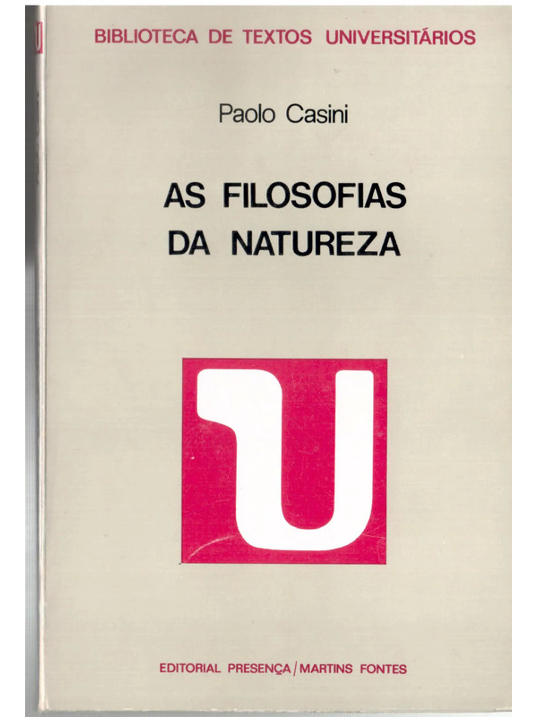 As filosofias da natureza 1
