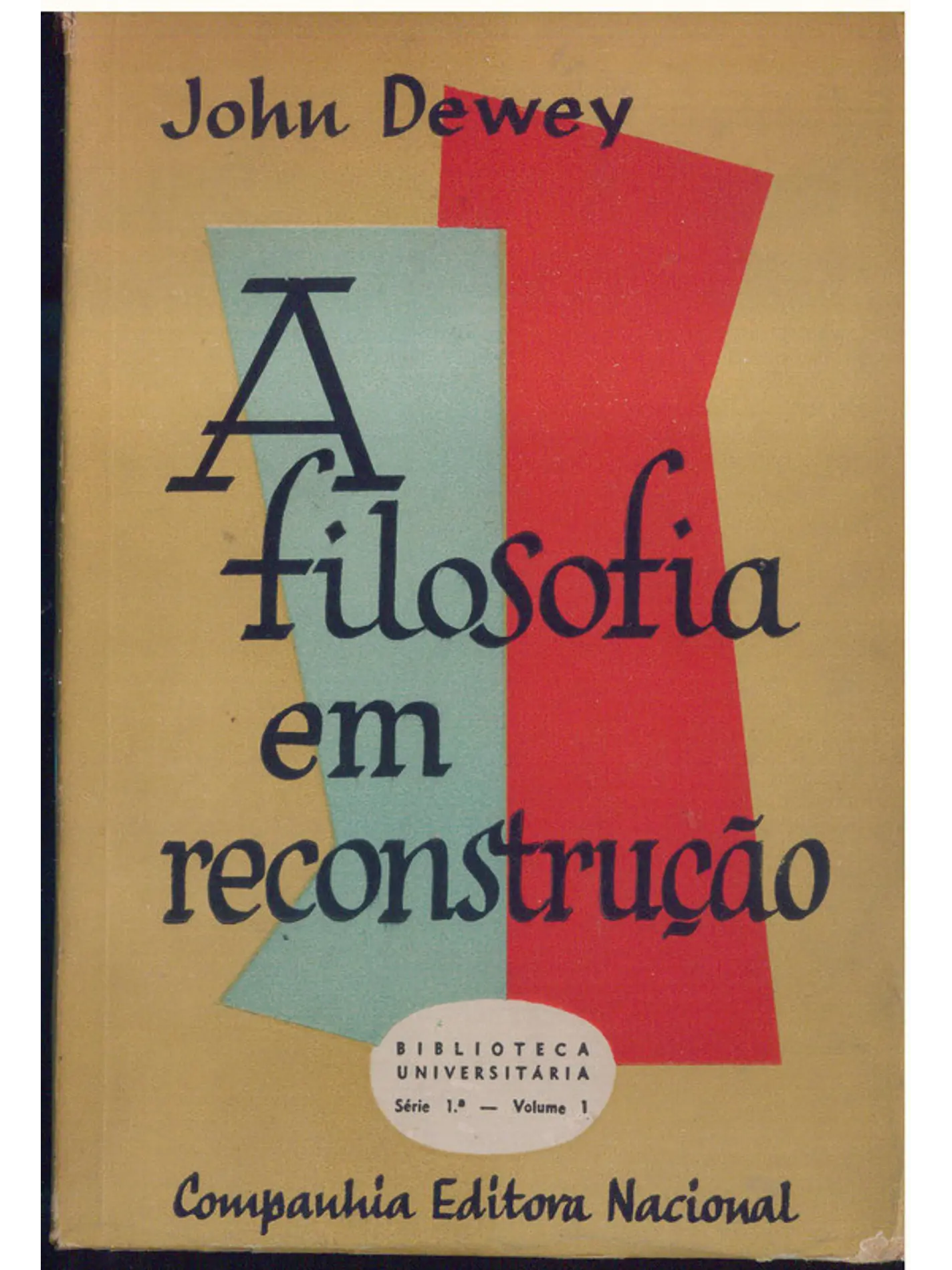 A Filosofia em Reconstrução 1