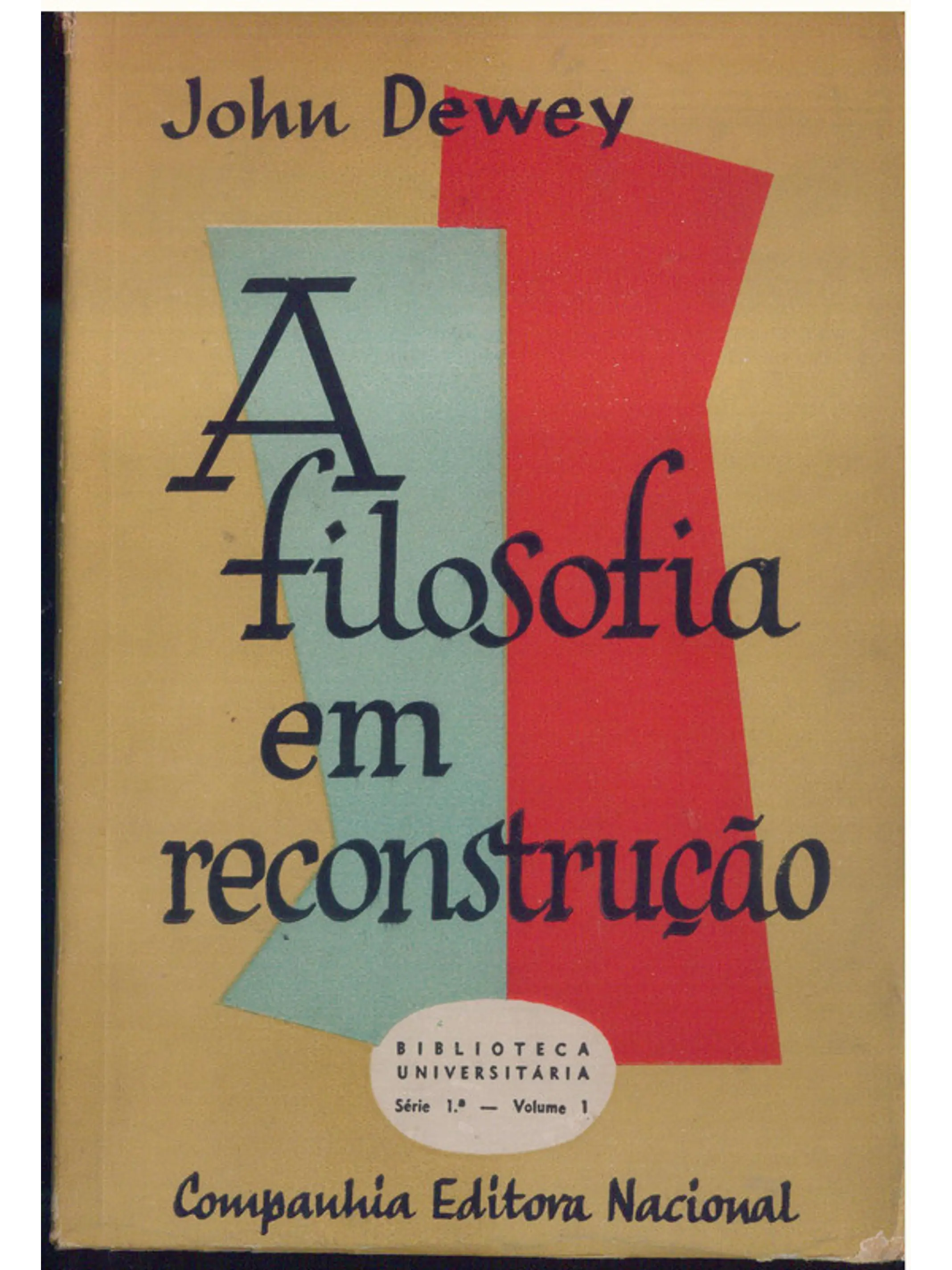 A Filosofia em Reconstrução 1