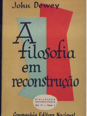 A Filosofia em Reconstrução