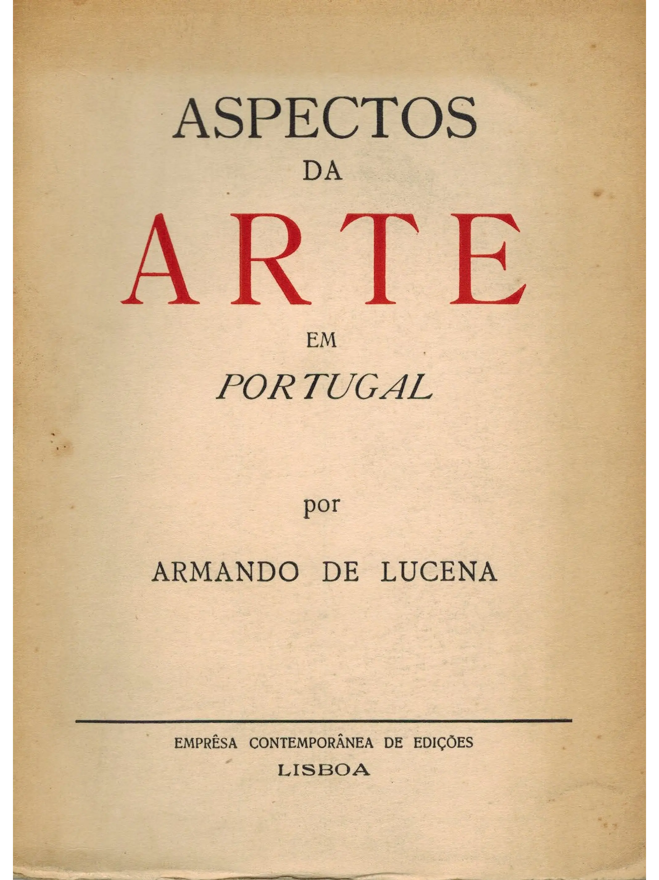 Aspectos da arte em Portugal 1
