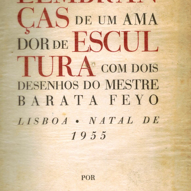 Lembranças de um amador de escultura 1