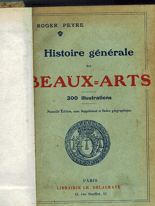 Histoire génerale des beaux-arts