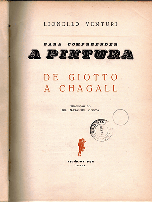 Para compreender a pintura de Giotto a Chagall