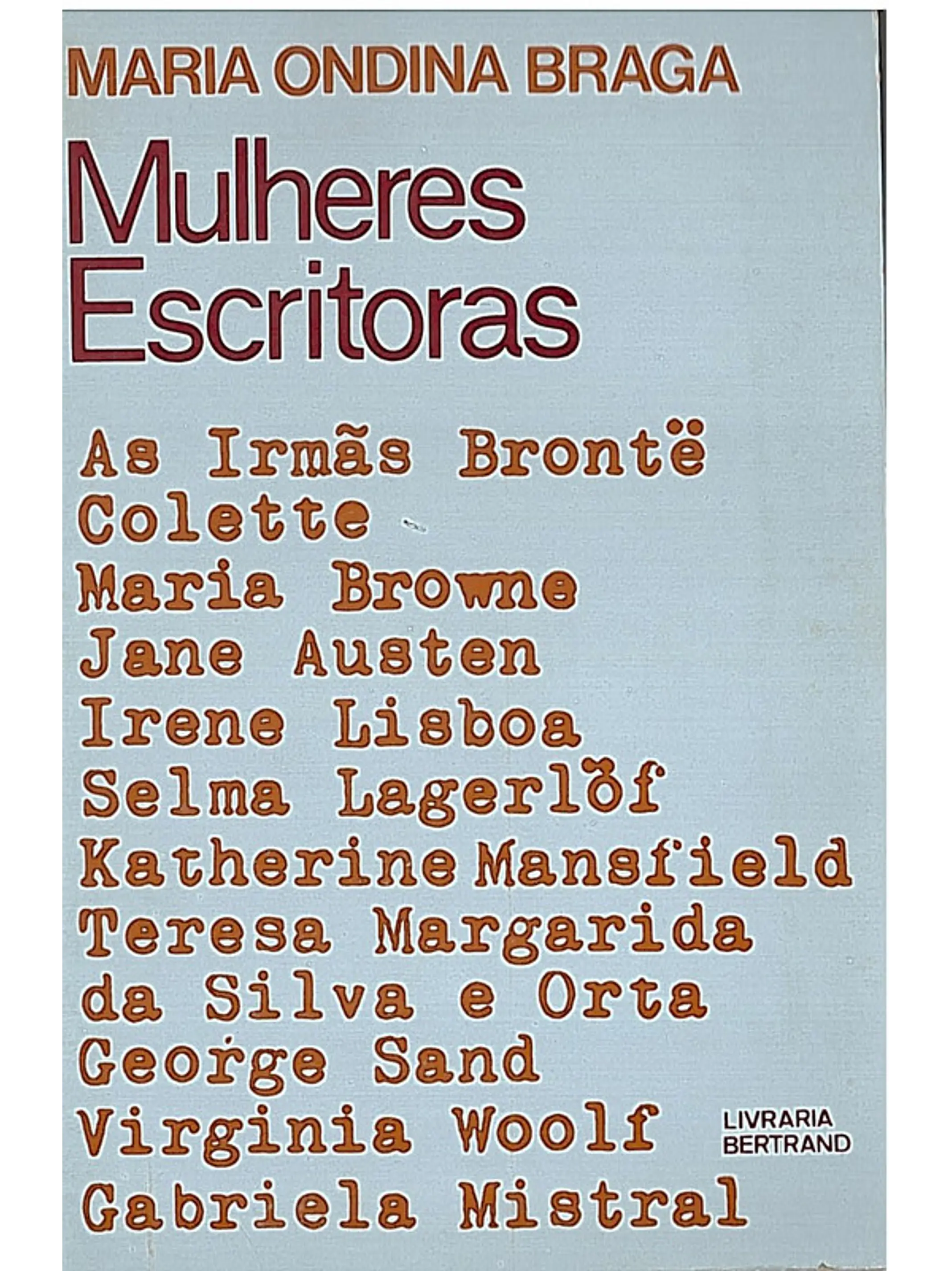Mulheres escritoras 1