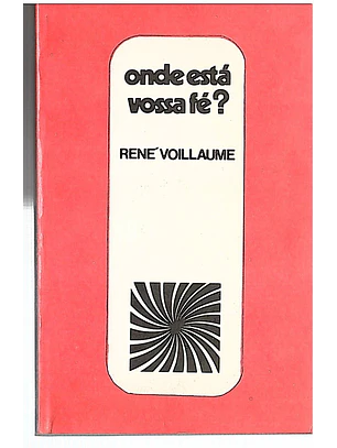 Onde está a vossa fé