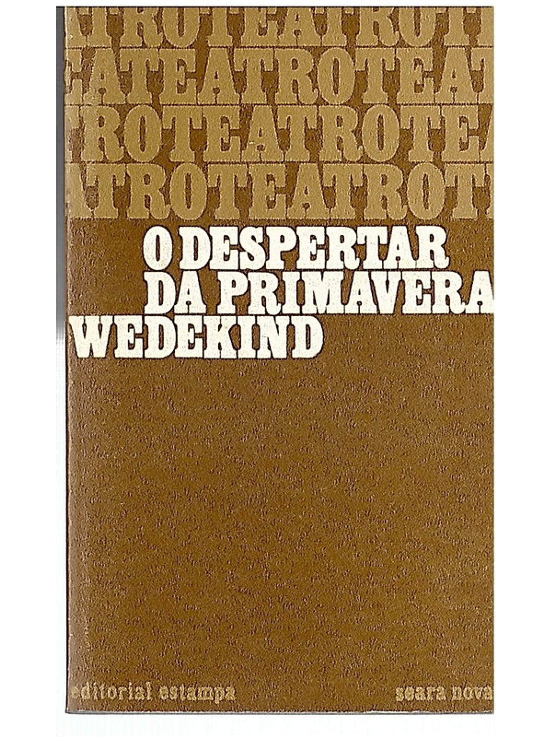O despertar da primavera Wedekind 1