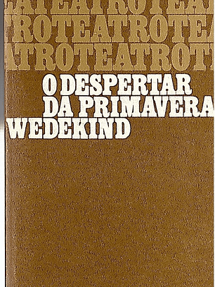 O despertar da primavera Wedekind