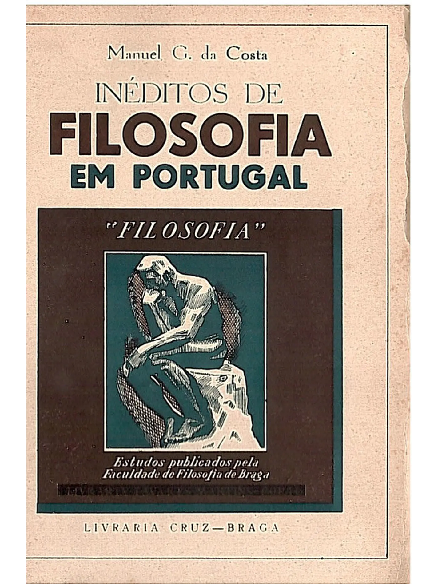 Inéditos de filosofia em portugal 1