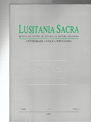 Pensamento e obra do Cardeal Cerejeira (vol 2)